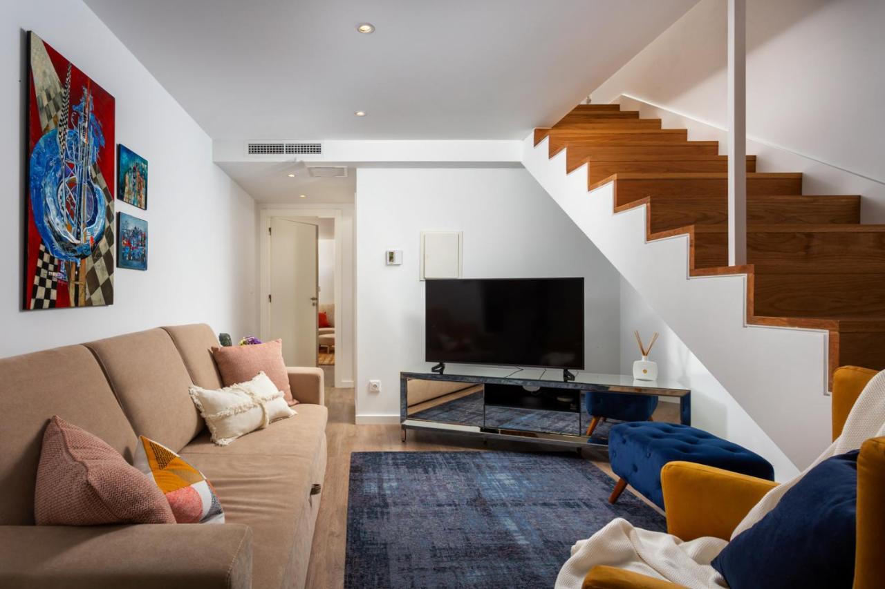 Stupendo- Two Rooms, Patio With Refreshing Pond-Center-Air Conditioning-Free Park Lisboa Exteriör bild