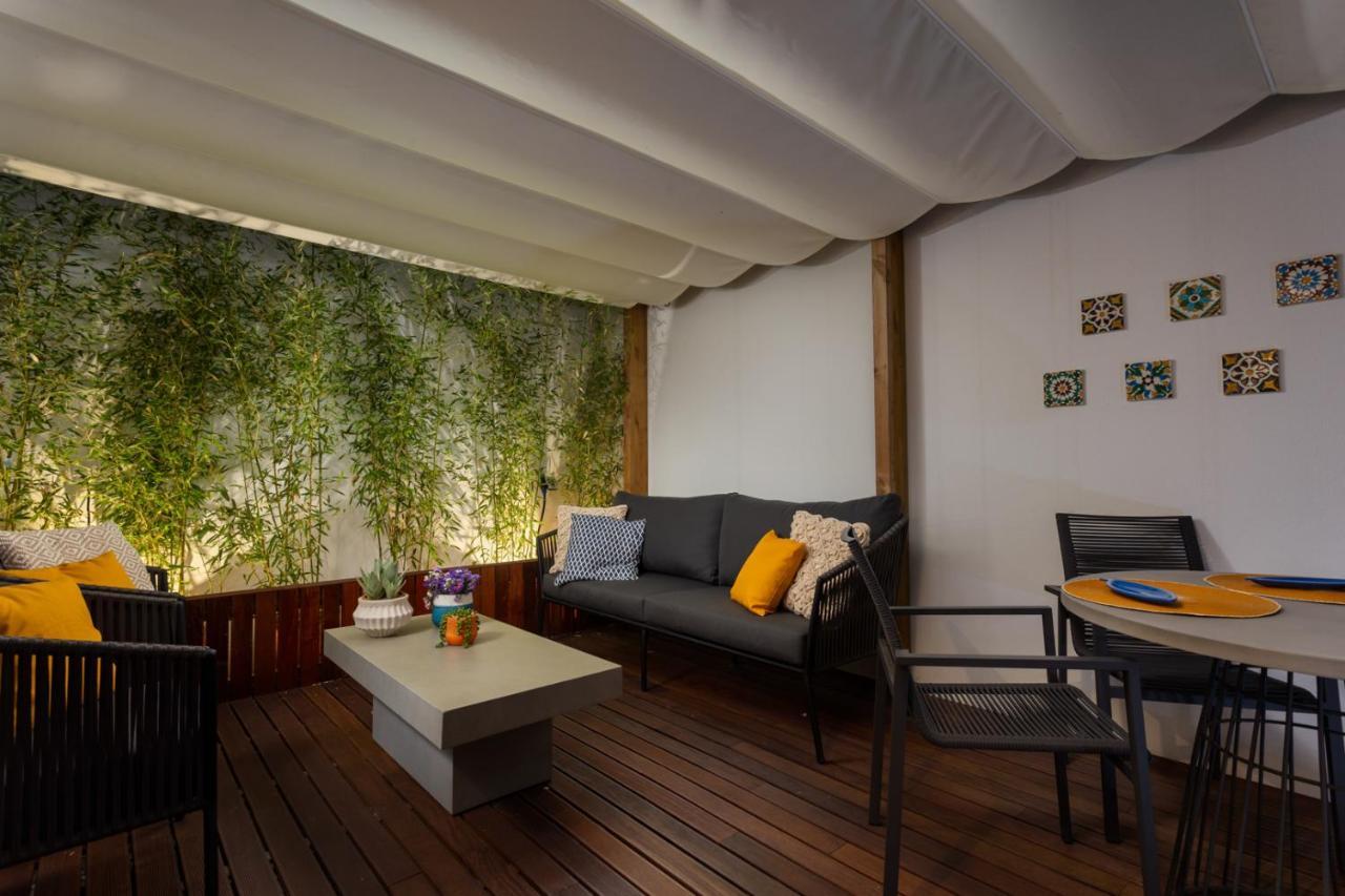 Stupendo- Two Rooms, Patio With Refreshing Pond-Center-Air Conditioning-Free Park Lisboa Exteriör bild
