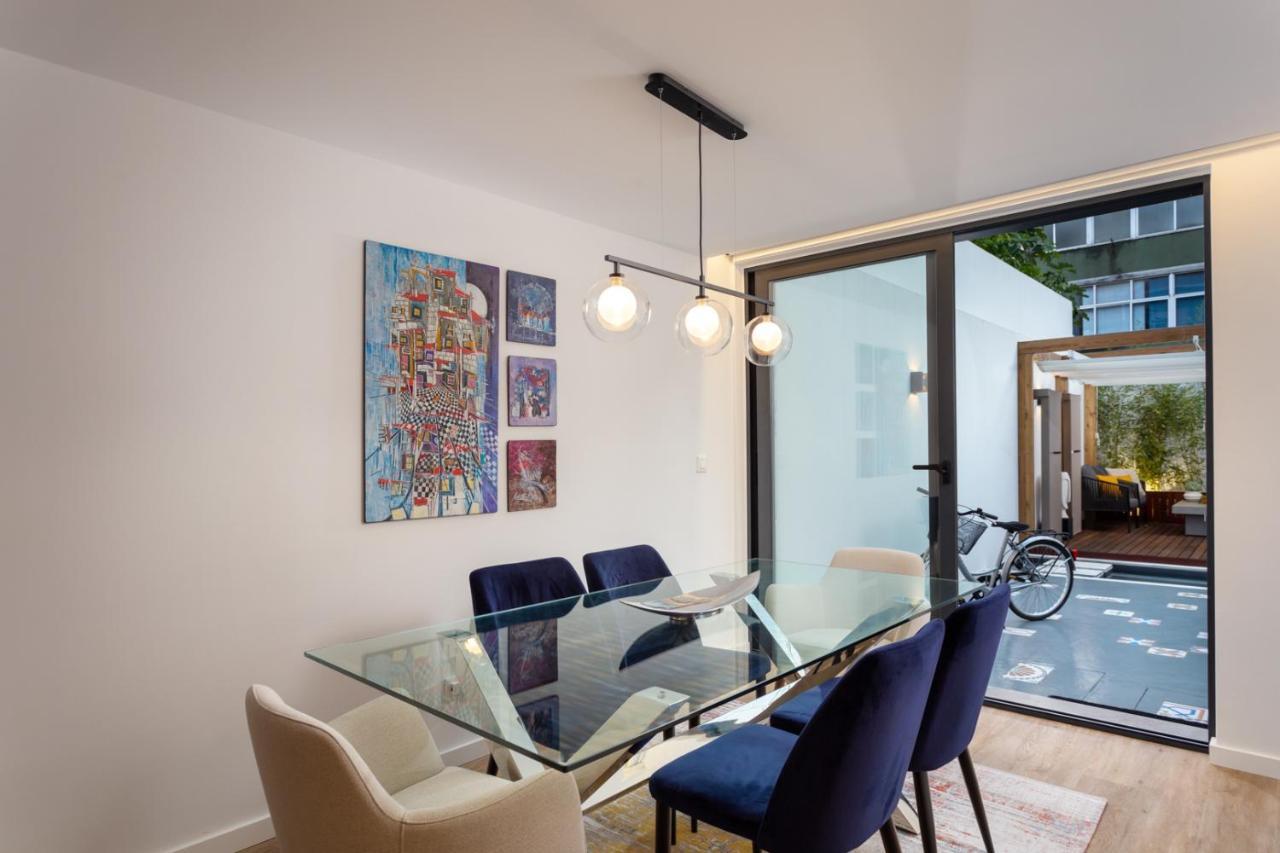 Stupendo- Two Rooms, Patio With Refreshing Pond-Center-Air Conditioning-Free Park Lisboa Exteriör bild